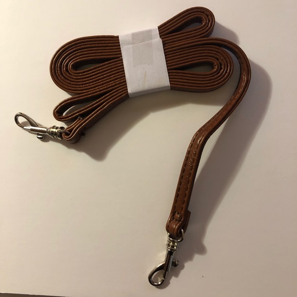 BROWN FAUX LEATHER REPLACEMENT STRAP. NWOT - Picture 1 of 5